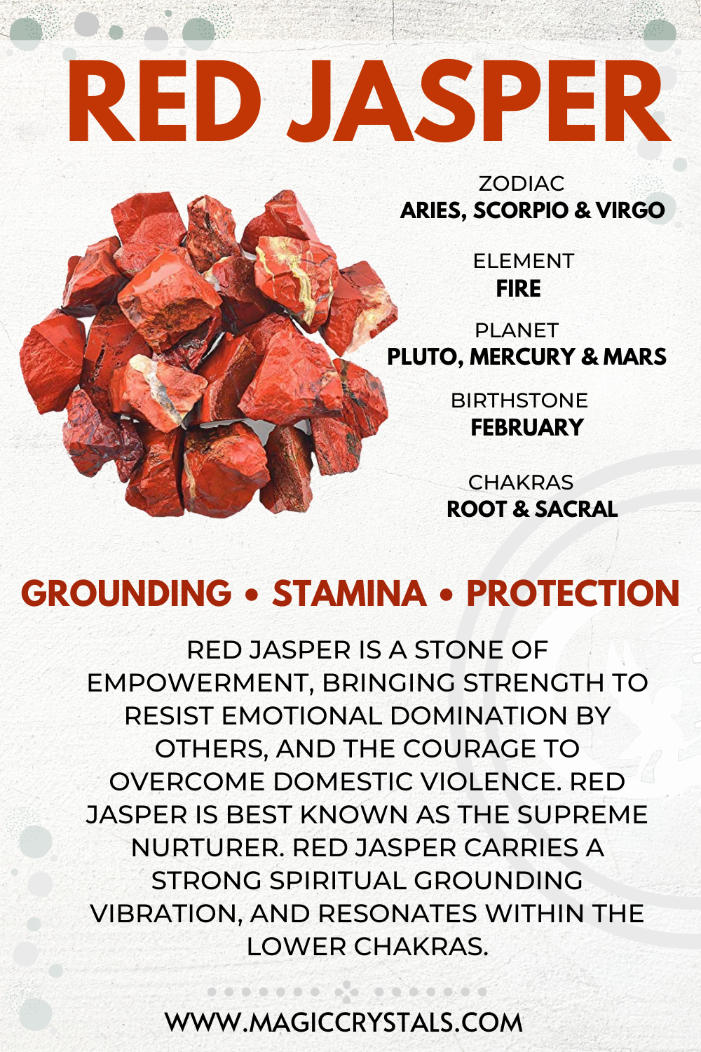 Red Jasper Meaning, Properties Everyday Use – Magic Crystals