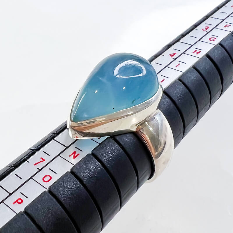 Shop for Aquamarine Gemstone Stone Ring, March Birthstone Healing crystal Ring, Aquamarine Sterling SilverJewelry at Magic Crystals. Aquamarine beaded ring are a great SOOTHING stone. Bracelets for Women, Aries gemstone. FREE SHIPPING AVAILABLE at magiccrystals.com