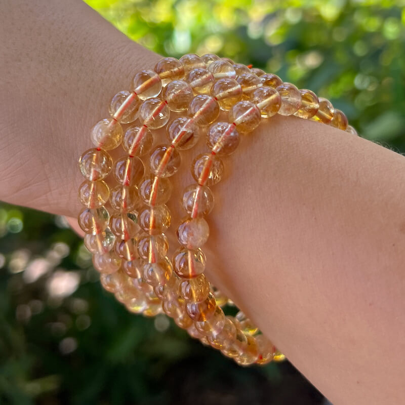 Shop Citrine Bracelet. Looking for grade aaa citrine Bracelet? Citrine Jewelry? Find quality citrine gemstone when you shop at MagicCrystals gemstone and crystals store. November Birthstone Bracelet. 6mm 8mm Success ,Abundance ,Wealth Beaded Bracelets for Men Women Jewelry , Custom Gift Box