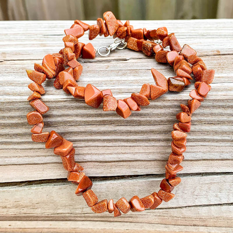 Check out our Genuine GoldStone Stone Choker Raw Necklace. These are the very Best and Unique Handmade items from Magic Crystals. Healing in many Different Areas. Made with Natural Raw Gemstones. Free shipping on Goldstone Jewelry. Beaded Stone Choker, Semi Precious Necklace