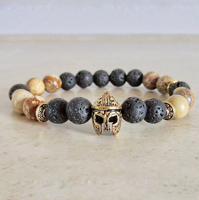 Shop for Lava Stone bracelet and Picture Jasper Bracelet at MagicCrystals. FREE SHIPPING and fast shipping available. Bracelet comes with different beads owl, Hamsa, Lion, Warrior, and Buddha Bracelet.