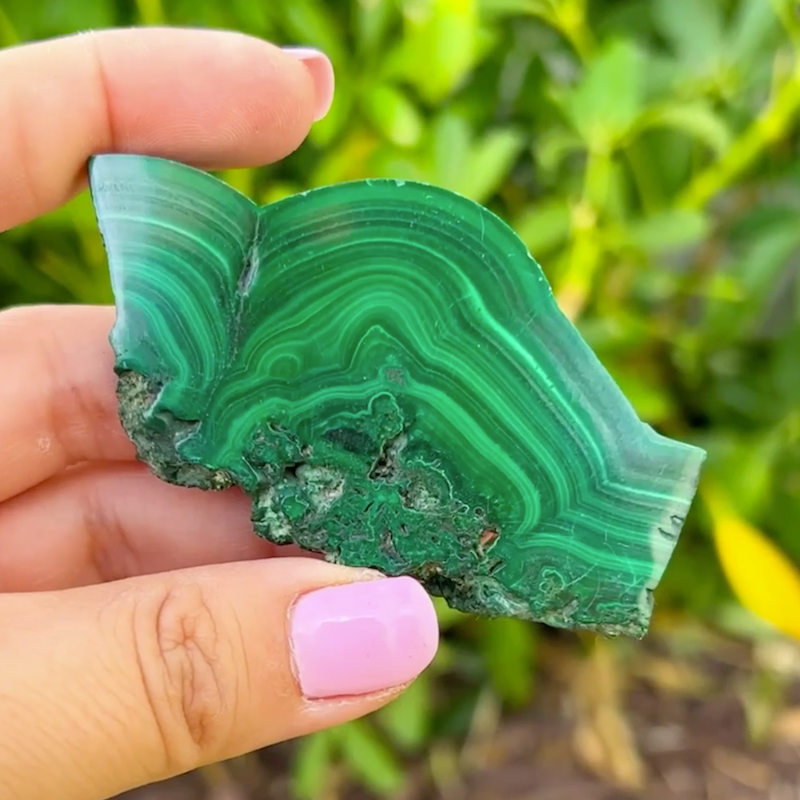 Genuine Malachite Free Form Slabs