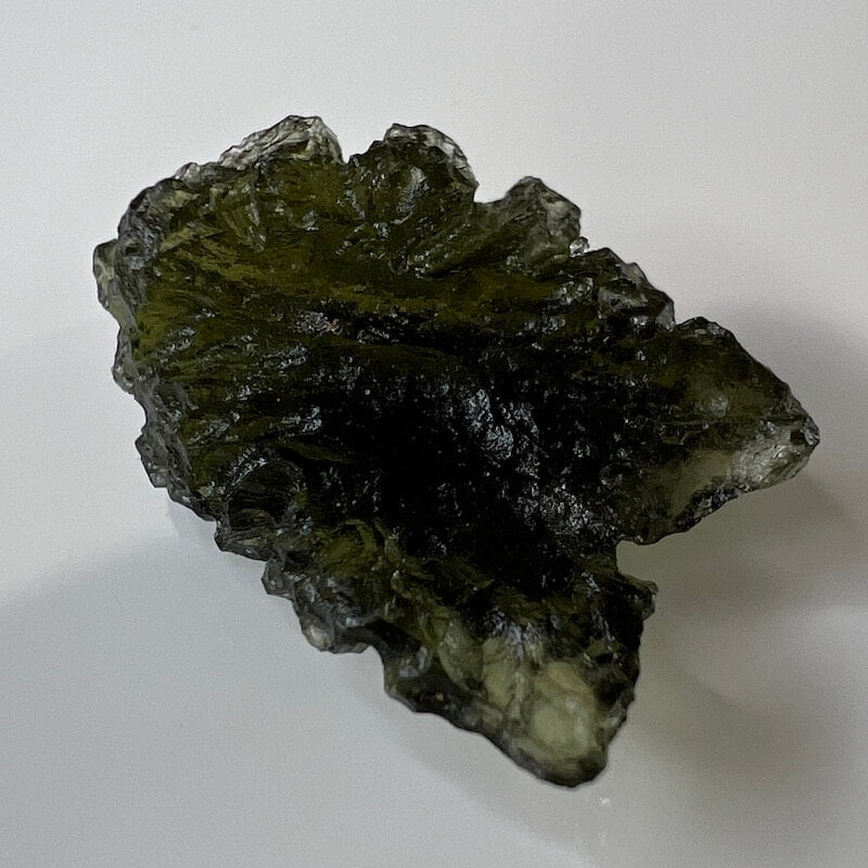 1.51- 2 Grams Authentic moldavite from Czech Republic, Tektite Crystal. 1.51 - 2 g. Authentic Moldavite 'A' Grade. Moldavite-Tektite