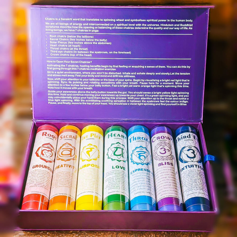 Shop for Chakra Meditation Candles Set with Crystals, Herbs & Essential Oils and more in magiccrystals.com . Full set of Ritual Candles available with FREE SHIPPING at MagicCrystals 7" Tall Candles | Complete Set.