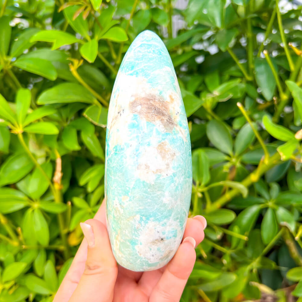 Buy Amazonite Freeform - Freeform de Piedra Amazonita | Amazonite Polished Gemstones | Bulk Crystals at Magic Crystals. Amazonite is a soothing stone. Zodiac Stones Pouch, Star Sign polished stones, Zodiac Crystal Gift, Constellation Gift, Gift for Friends, Gift for sister, Gift for Crystals Lovers at Magic Crystals.