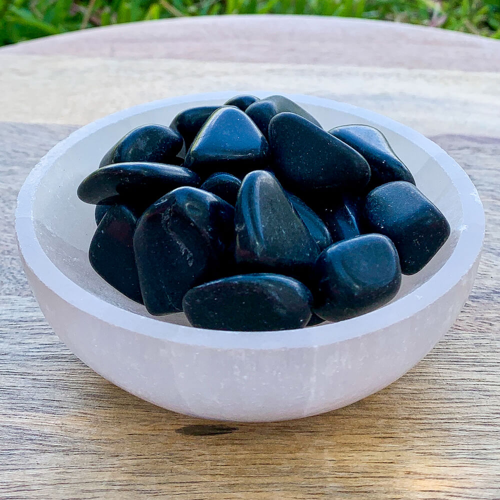 Looking for Black Onyx Tumbled Stone? Shop at Magic crystals for Polished Black Stone, Black Onyx Tumbled Stone, Healing Rhyolite Stones, Natural Black Onyx, Black Onyx Reiki Crystal, and more with FREE SHIPPING available. Black Onyx is a stone of DETERMINATION and STRENGTH.