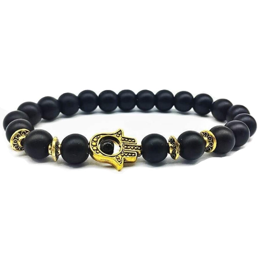 Hamsa Bracelets available at our online. Black Onyx Bracelets. Amazingly versatile, Black Onyx jewelry can accent any outfit. Check out our Black bracelets selection. Black Onyx Gemstone Bracelets Free Shipping available. Your Online Bracelets Store! Handmade Black Onyx bracelet. Shop for Black Onyx at Magic Crystals.