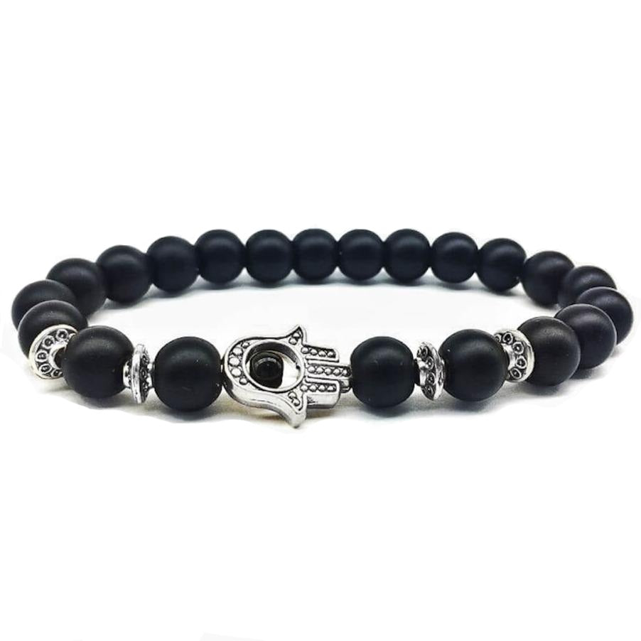 Hamsa Bracelets available at our online. Black Onyx Bracelets. Amazingly versatile, Black Onyx jewelry can accent any outfit. Check out our Black bracelets selection. Black Onyx Gemstone Bracelets Free Shipping available. Your Online Bracelets Store! Handmade Black Onyx bracelet. Shop for Black Onyx at Magic Crystals.
