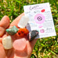 Shop for Cancer Crystals Set, Crystals and Stones for Cancer, Zodiac Stones Pouch, Star Sign tumbled stones, Zodiac Crystal Gift, Constellation Gift, Gift for friends, Gift for sister, Gift for Crystals Lovers at Magic Crystals. Magiccrystals.com made up of several uniquely paired gemstones for Cancer.