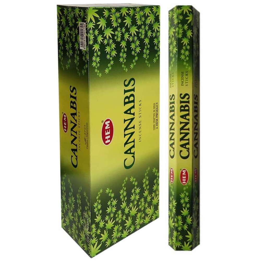 Shop for Hem Cannabis Incense Sticks Natural Fragrance at Magic Crystals. Free Shipping Available. 6 tubes of 20 sticks, 120 sticks total. Quality Incense. Hem is known throughout the world for producing traditional incenses made from quality woods, flowers, resins, and essential oils.