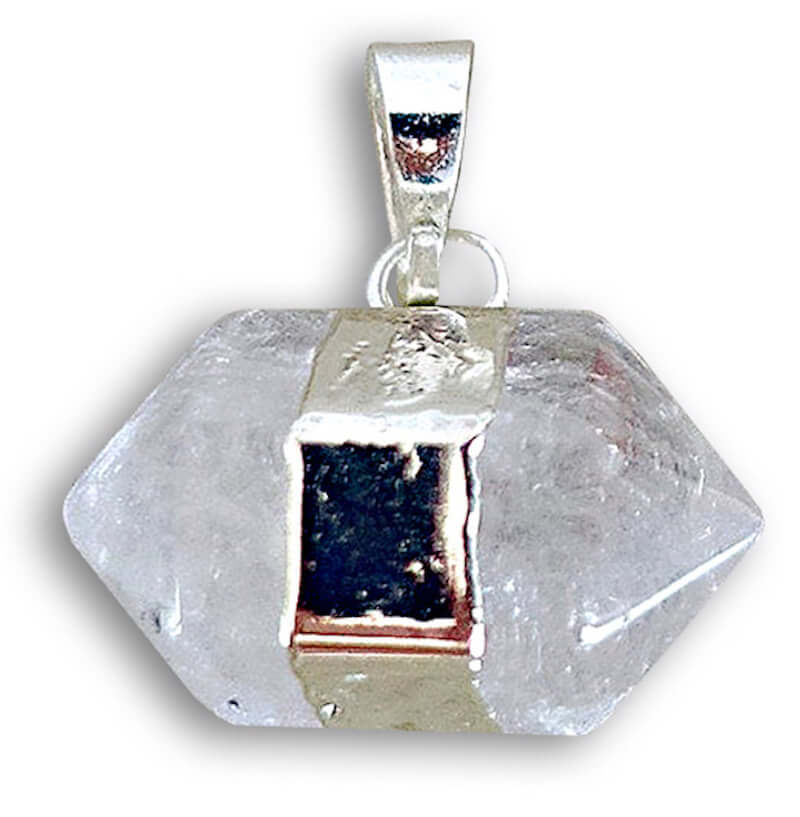 Clear-Quartz Pendant Handmade Crystal Necklace - Magic Crystals - Stone Necklace