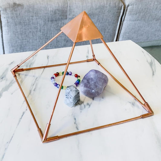 This solid copper pyramid is handmade by ourselves - carefully welded, polished to capture the same energy frequencies as Giza Pyramid. Shop for 9" Charging Copper Pyramid with Giza Measurements at Magic Crystals. Copper meditation pyramid benefits, buy copper pyramid, copper meditation pyramid, copper pyramid benefit