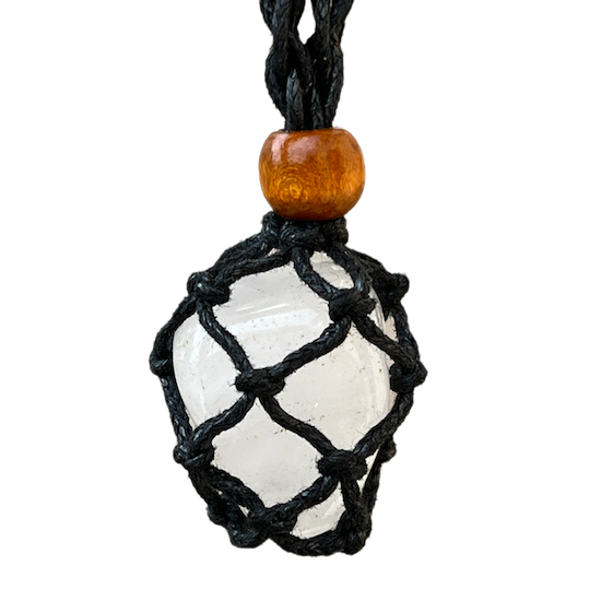 3 Wood Beads Necklace Cord Stone Cage Holder, Necklace Cord for Crystal , Stone  Necklace Cord, Adjustable Necklace Cage Cord 