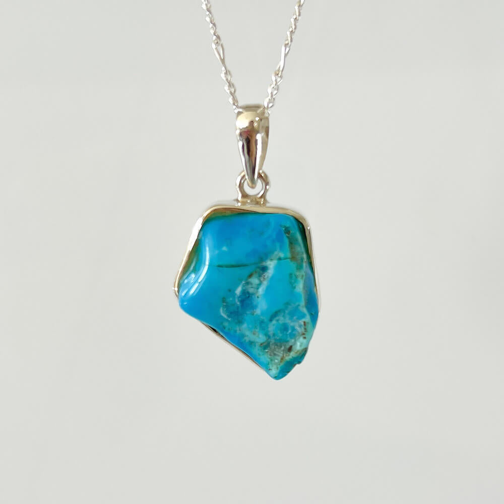 Piedra Tumbled Howlita Azul Turquesa