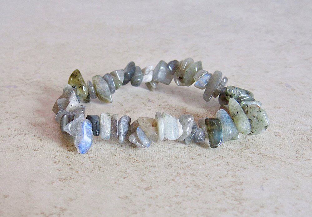 Larvakite-Labradorite -Raw-Bracelet. Check out our Gemstone Raw Bracelet Stone - Crystal Stone Jewelry. This are the very Best and Unique Handmade items from Magic Crystals. Raw Crystal Bracelet, Gemstone bracelet, Minimalist Crystal Jewelry, Trendy Summer Jewelry, Gift for him and her. 