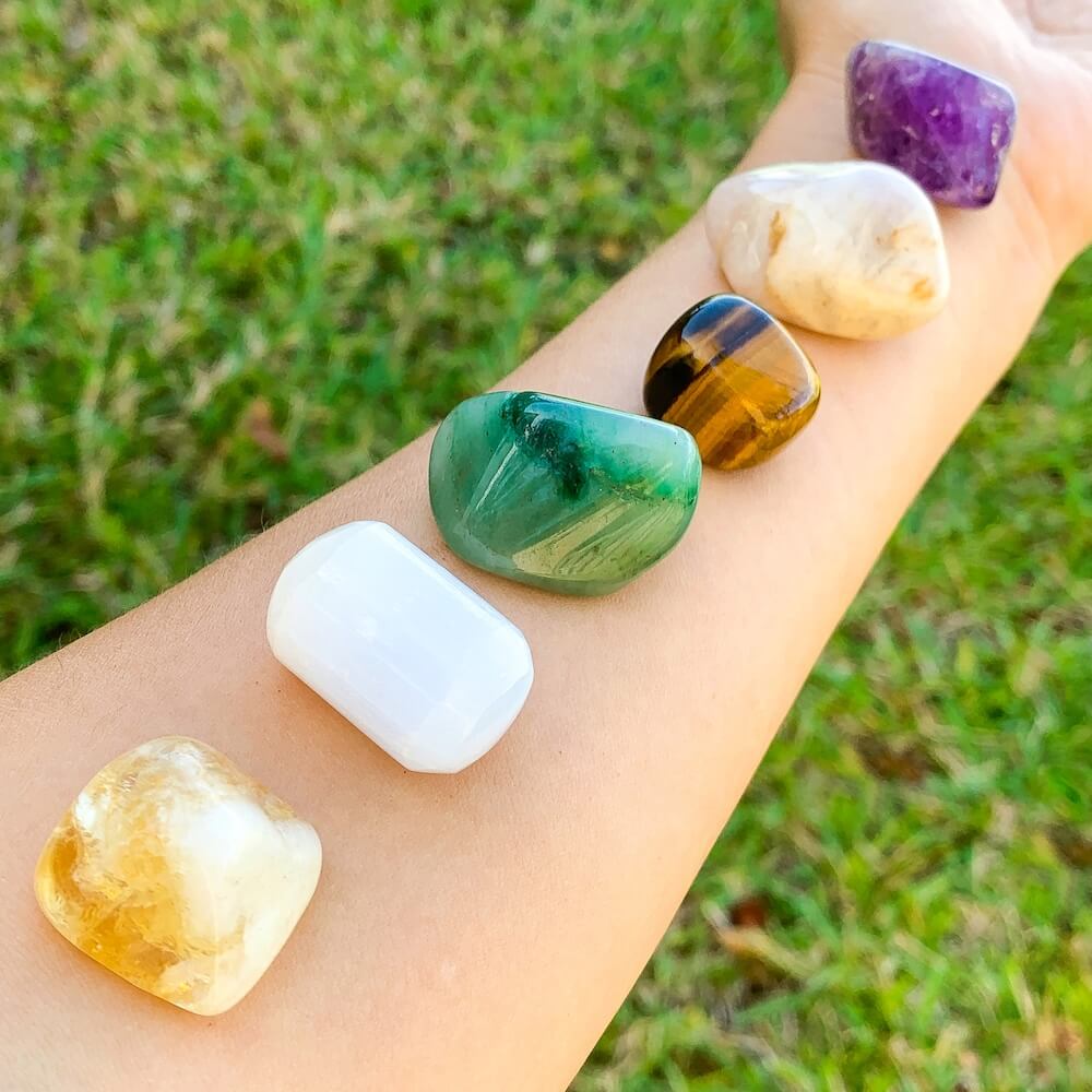 Shop for LIBRA Crystals Set, Crystals and Stones for Libra, Zodiac Stones Pouch, Star Sign tumbled stones, Zodiac Crystal Gift, Constellation Gift, Gift for friends, Gift for sister, Gift for Crystals Lovers at Magic Crystals. Magiccrystals.com made up of several uniquely paired gemstones for Libra.