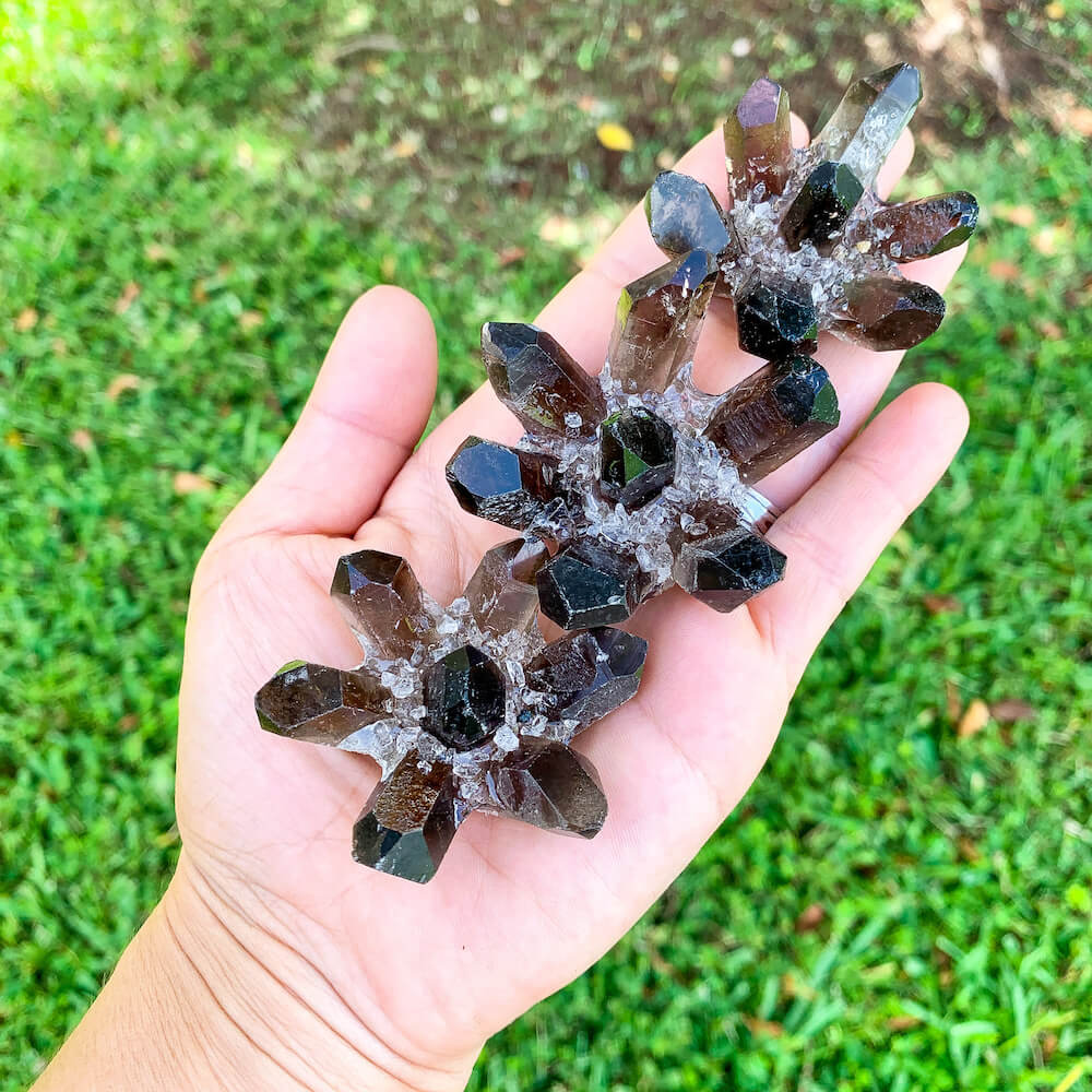 Looking for Smokey quartz Lotus Flower? Shop at Magic Crystals for Smokey quartz Polished Point, Smokey quartz Stone, Smokey quartz Point, Stone Point, Crystal Point, Smokey quartz Tower, Power Point at Magic Crystals. Find genuine and quality Natural Smokey quartz Gemstone in Magiccrystals.com