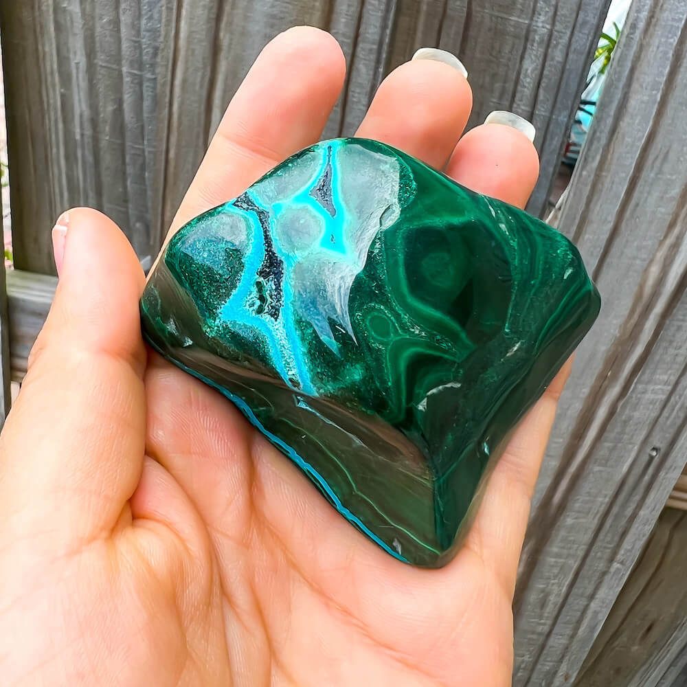 Malachite Chrysocolla Freeform
