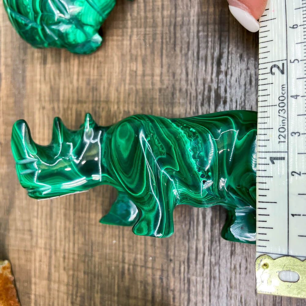 Genuine Malachite. Shop at Magic Crystals for Small Genuine Malachite Rhino - Natural Malachite Rhino Carving from Congo. Malachite Animal, Gifts for Her, Gifts for Him, Crystal Gemstones, Home Decor. FREE SHIPPING AVAILABLE. Hand Carved Malachite Stone Rhino, Home Decor, Crystal Healing, Mineral Specimen #1.