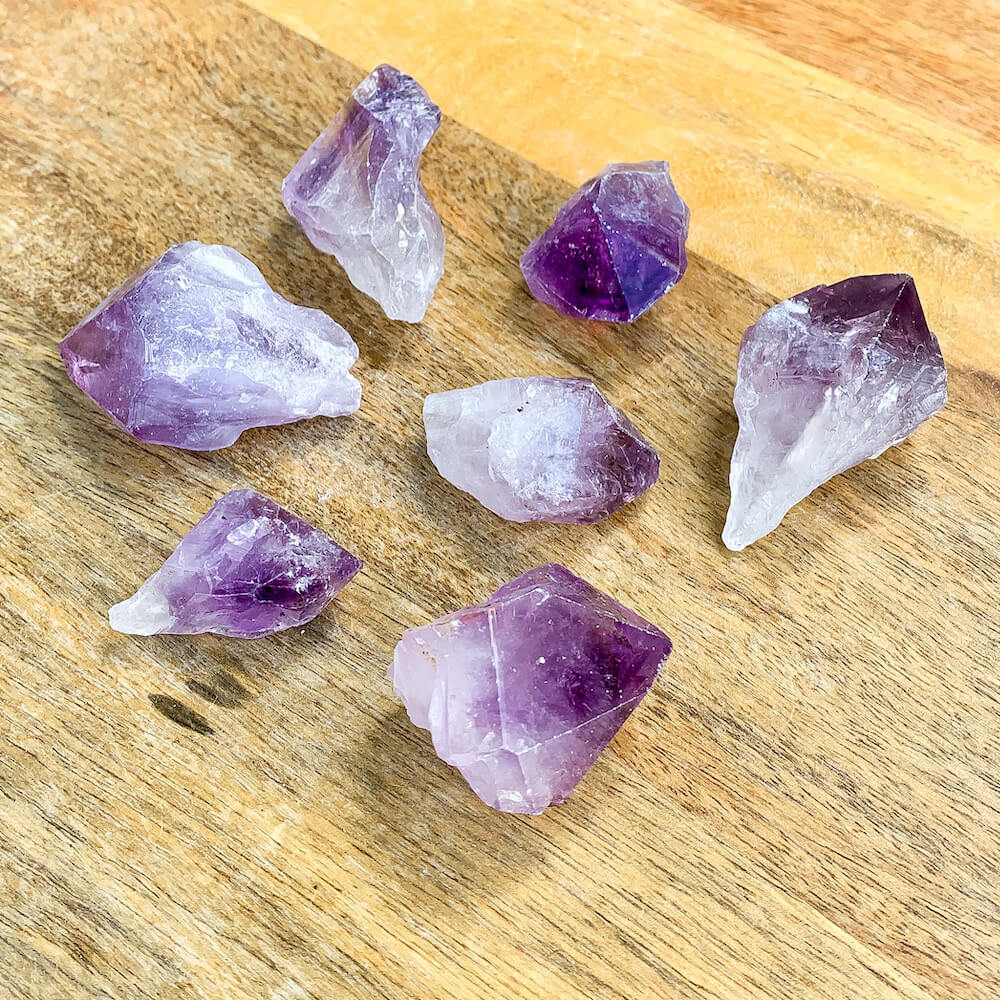 Buy at Magic Crystals Dragons Tooth Amethyst Crystals - Amethyst dog tooth. Natural Raw Amethyst Point, Healing Crystal, Meditation and Healing Tool. Natural Amethyst Gemstone for PROTECTION, PEACE, INSPIRATION. Amethyst is a stone that has been known to help with meditation.