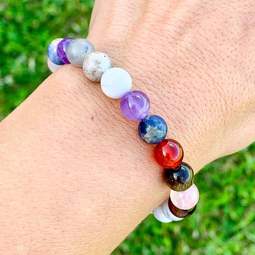 Magic Crystals - Mixed Stone Bead Crystal Collection carries a variety of multi-gemstone jewelry. Looking for a new Mixed Gemstone Necklace for Men and Women? Stone Bracelet, Stretch Bracelet, Multi-Stone Bracelet, Bead Bracelet, Healing Crystal Magic Bracelet, Man and Woman Bracelet. Protection Handmade Bracelet.