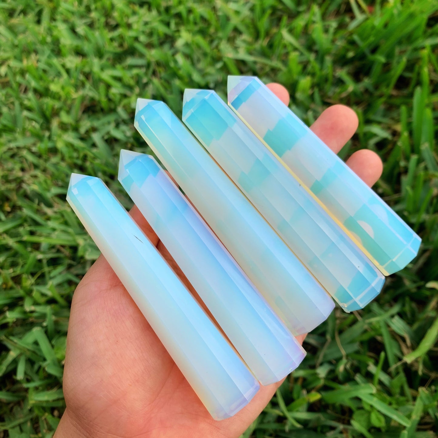 Opalite Obelisk-Obelisk-Magic Crystals