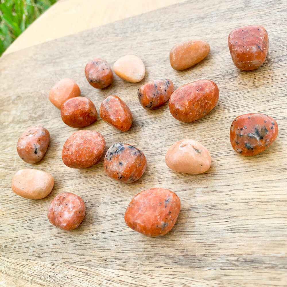 Buy Orchid Calcite Tumbled Stone? Shop at Magic Crystals Polished Orange Calcite & Black Tourmaline Stones, Reiki Healing Crystals, Sacral Chakra, Passion, Protection | Bulk Crystals. Powerful for connecting with source energy. FREE SHIPPING available. Orange Stone Calcite Stone.