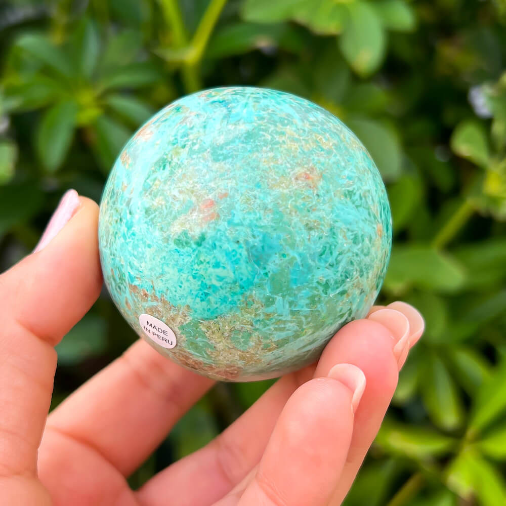 Piedra Tumbled Howlita Azul Turquesa