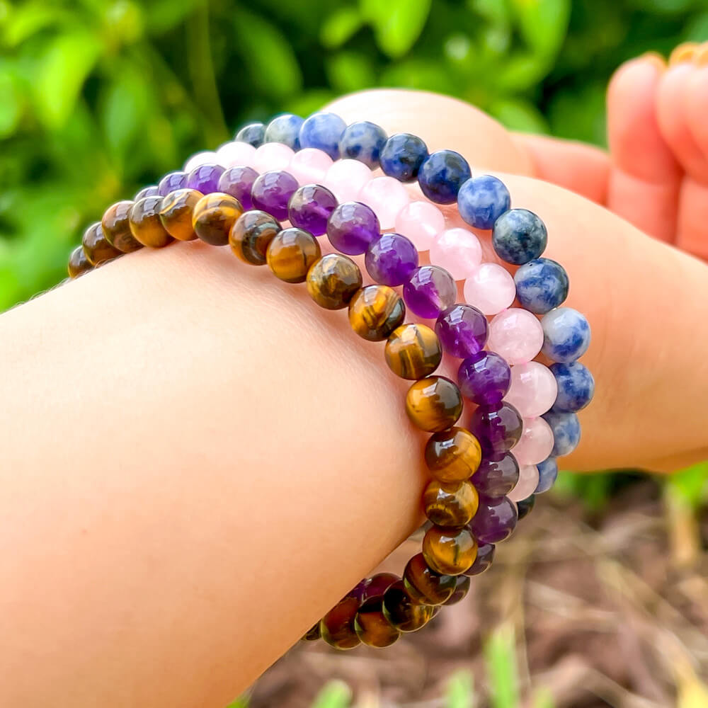 The Pisces Bracelet Zodiac Set from Magic Crystals is perfect and designed for people whose sun sign is Pisces. Pisces' personality traits are generally linked to their ruler Neptune, the planet of spirituality. Best Pisces crystals and Pisces Zodiac Pack gift for birthdays, Christmas, mother's day. Zodiac Kit