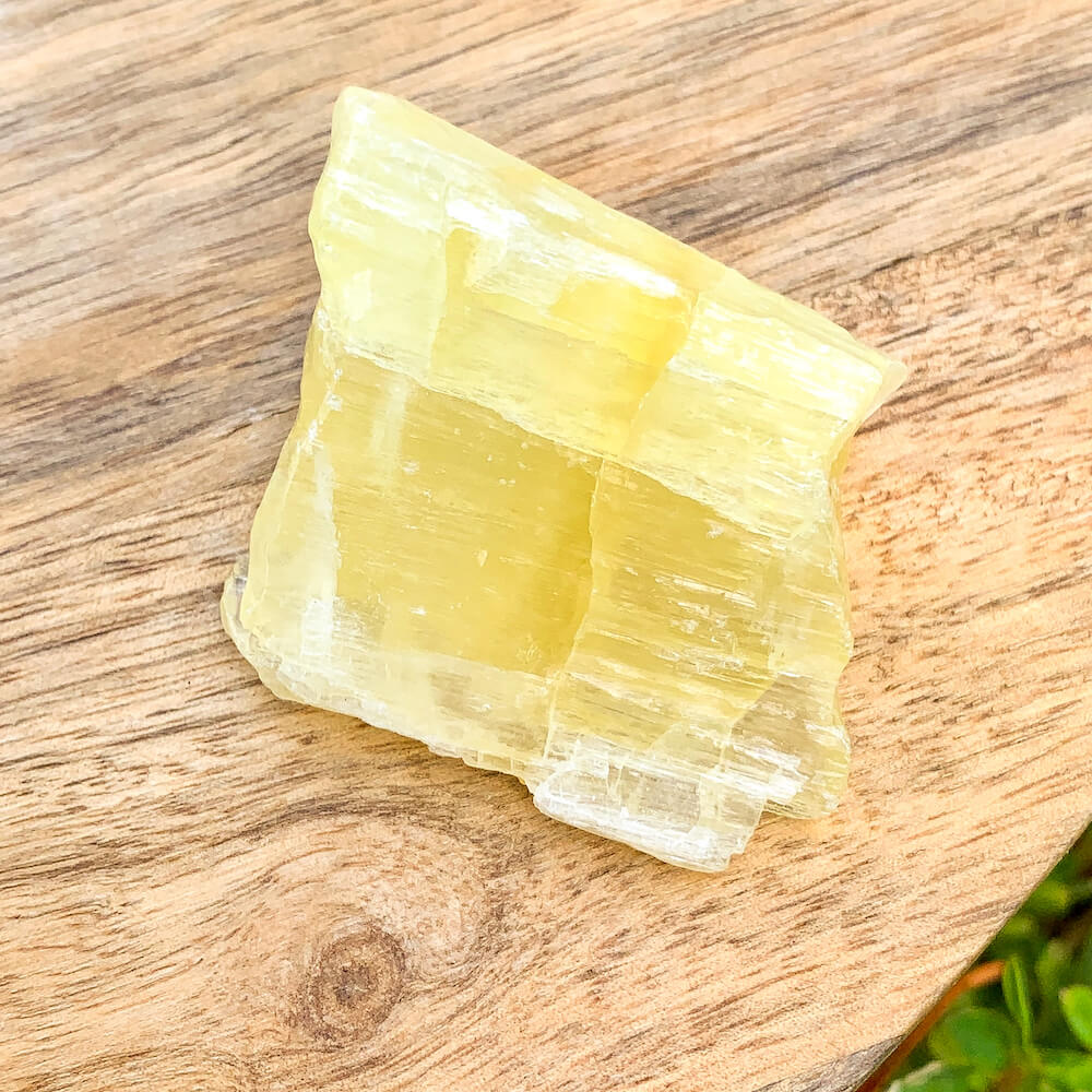 Looking for Raw Pineapple Calcite? Magic Crystals carries Pineapple Chunk, also known as Lemon Calcite Raw Chunk. FREE SHIPPING available on Pineapple Crystal. Healing Stone | Metaphysical Stone | Meditation. Yellow Calcite has beautifully positive and joyful energy. It bolsters your personal power and optimism.