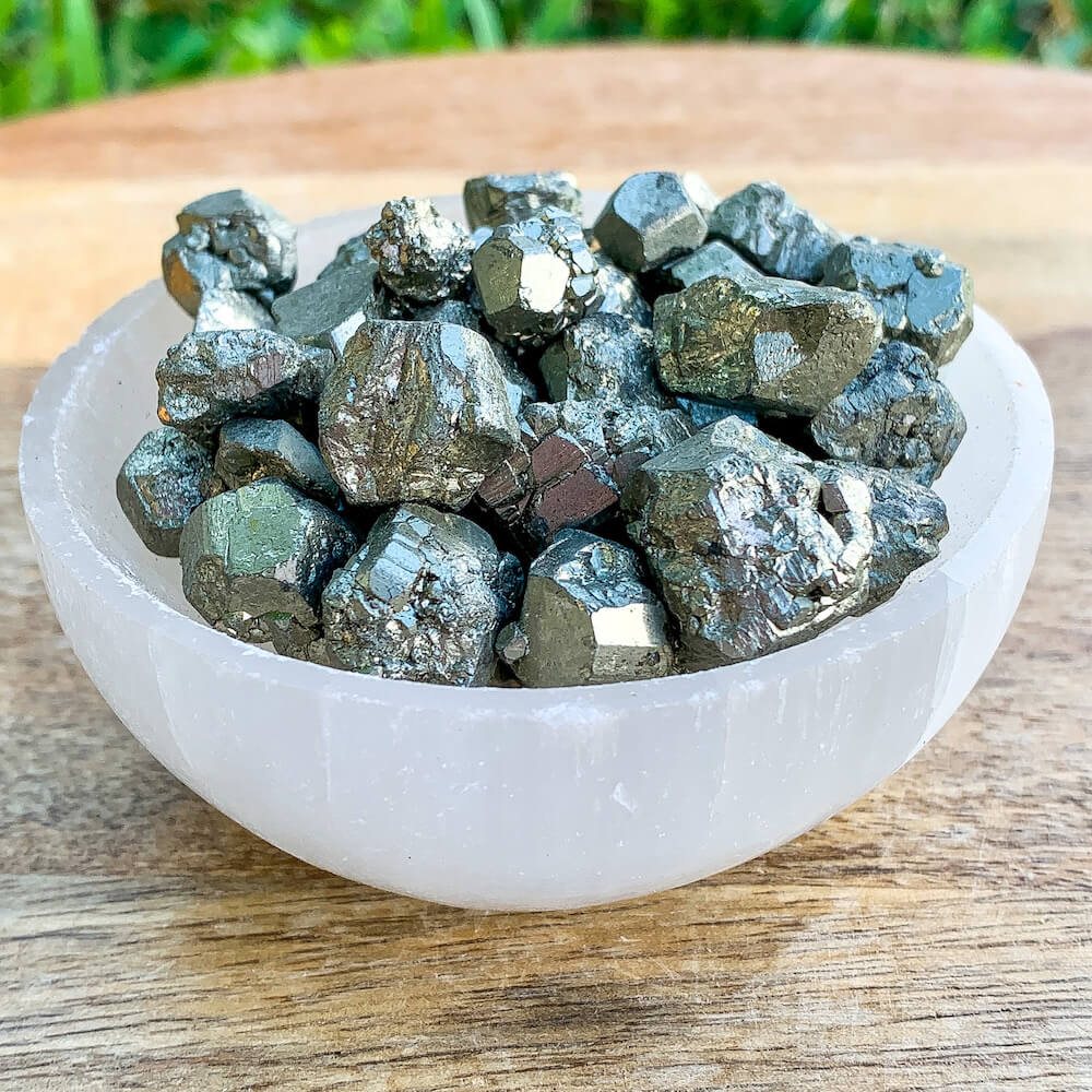 Shop for Small Pyrite Stone, Raw Pyrite, Natural Pyrite, Rough Pyrite, Pyrite Crystal Magic Crystals. We carry Average dimensions: 0.5" to 1 for gift or you from Peru. These are lovely Pyrite Chunks is one of the strongest determination stones. Raw Pyrite Cluster. Money Crystal. Abundance Crystal. Rough Pyrite Nuggets