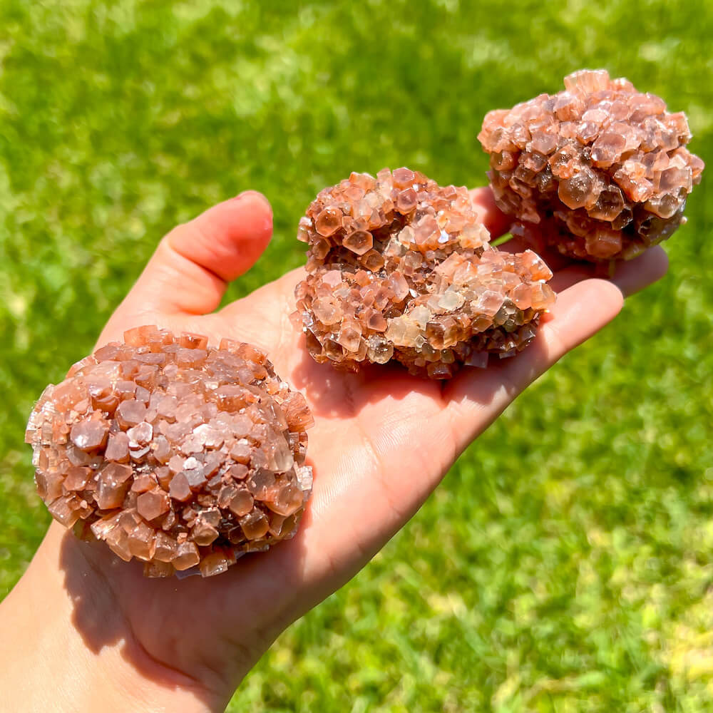 Looking for ARAGONITE Star Cluster? Perfect for all chakras, especially Root Chakra. Crystal Healing, Aragonite Crystal, Raw Cluster. Aragonite Star Cluster Crystals Stones from Morocco, High Grade A Quality, Raw aragonite cluster, geode, aragonite at Magic Crystals with FREE SHIPPING AVAILABLE. Medium-Aragonite-Star-Cluster