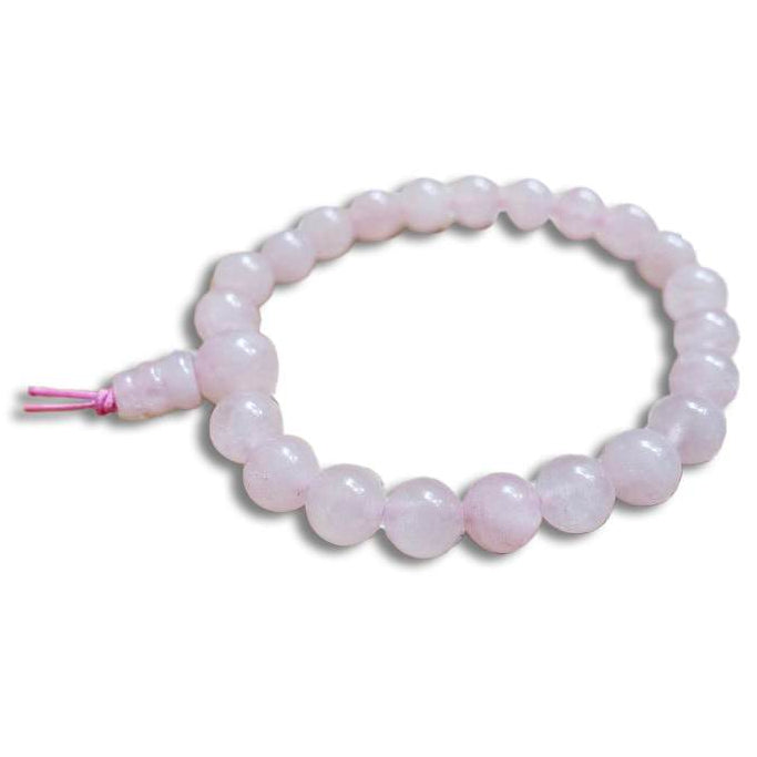 Natural Rose Quartz Stone Bracelet