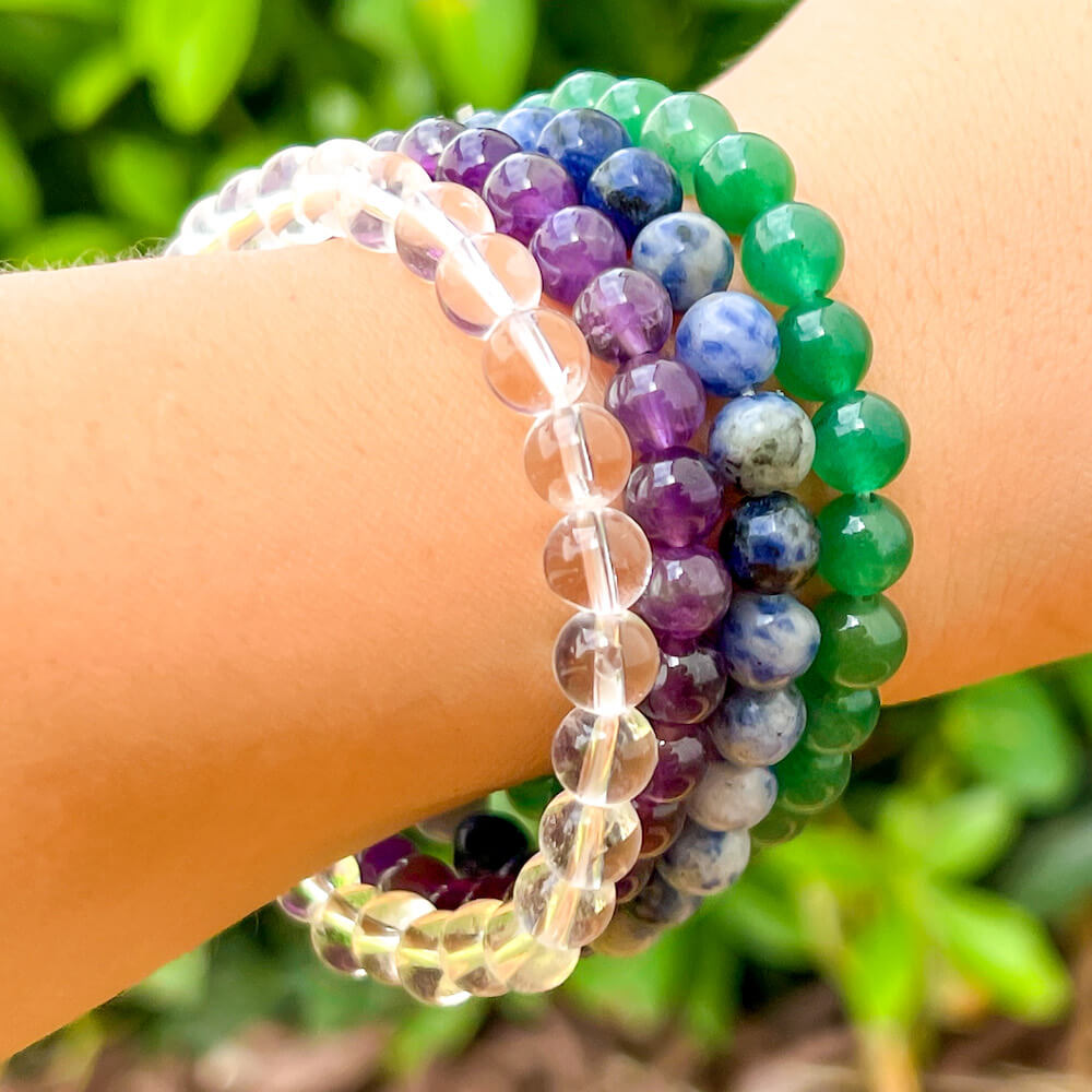 The Sagittarius Gemstone Bracelet Set from Magic Crystals is perfect and designed for people whose sun sign is Sagittarius. Sagittarius zodiac signs are generous, and idealistic. Best Sagittarius crystals and Sagittarius Zodiac Pack gift for birthdays, Christmas, mother's day, and Zodiac Kit.