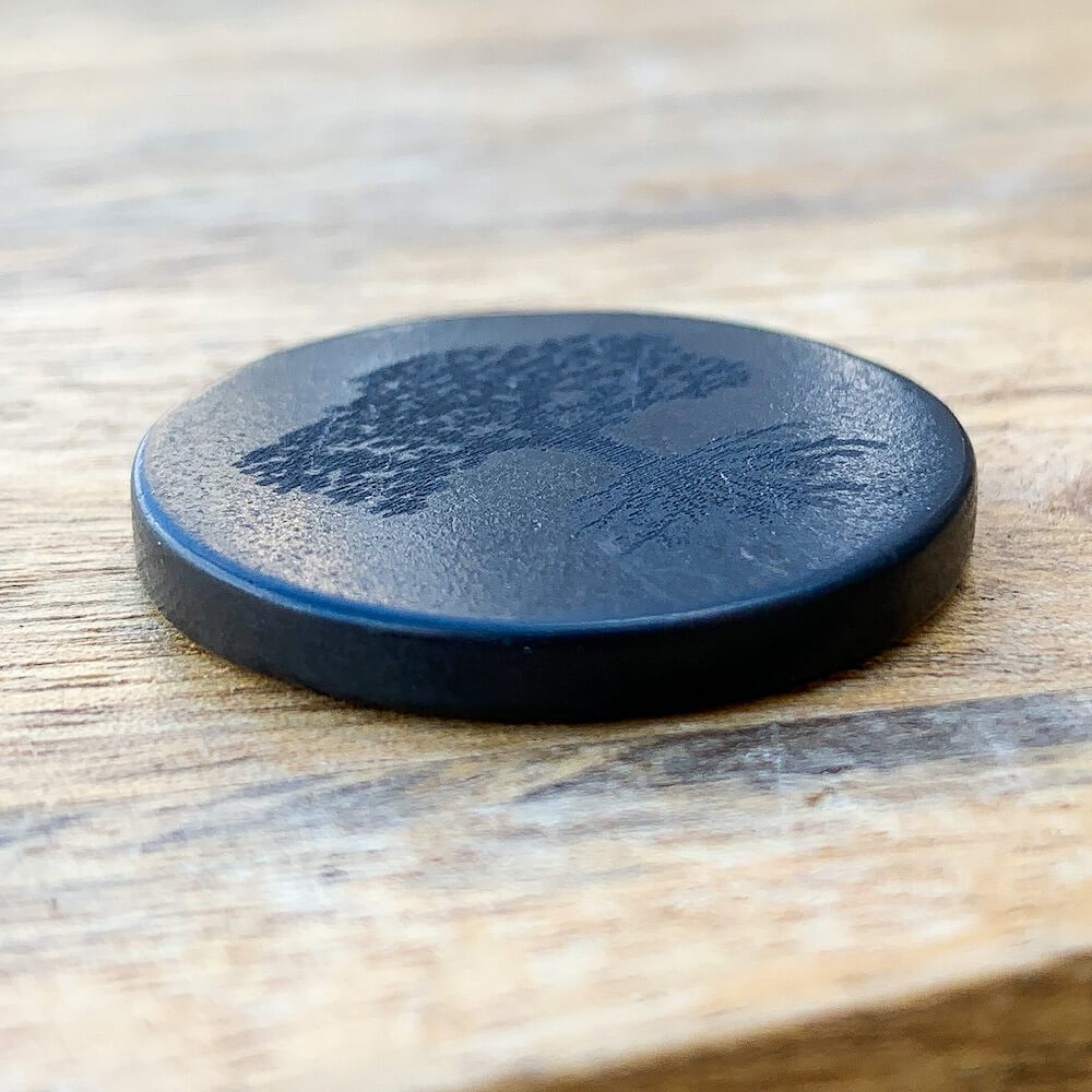 Shop for Shungite at magic crystals. Find Shungite Phone Sticker for EMF Protection Tools at Magic Crystals. Purification, Reiki, EMF Protection.Shungite plates for cell phone Engraved images | Made of natural shungite stone various image | Shungite EMF protection shield sticker.