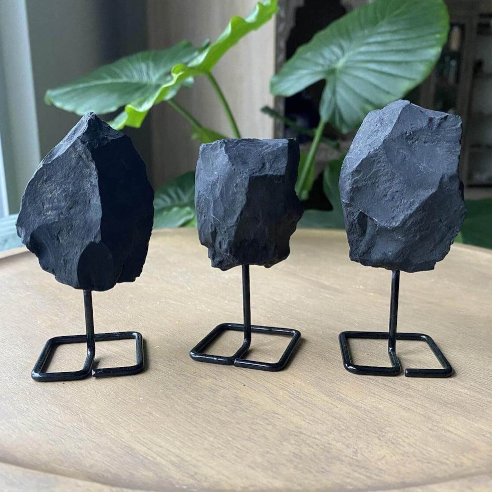 Shop for Shungite at magic crystals. Genuine shungite crystals available for home decor. Find Shungite on a stand - EMF blocker, Crystal decor at Magic Crystals. Purification, Reiki, EMF Protection. Shungite raw and rough, Shungite, Crystal, Black Shungite