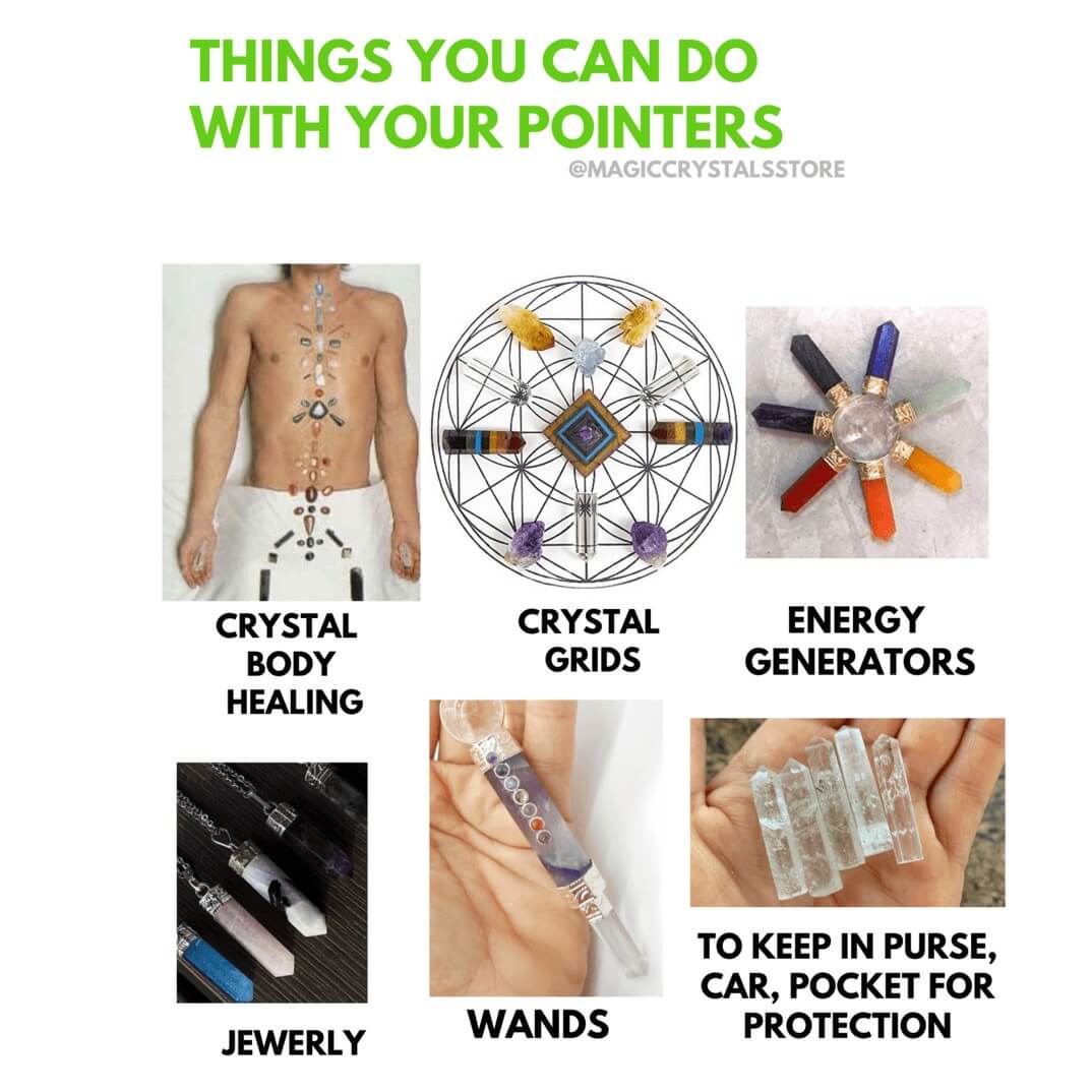 Shop at MAGIC CRYSTALS for a 7 Chakra Stones + Lapis Lazuli Point Bundle Kit. Gemstone Crystal Healing Kit. 8 items: Single Point Lapis Lazuli, and 7 Chakras Stone Set: (Red Jasper Stone, Peach Aventurine Stone, Golden Quartz, Green Aventurine Stone, Lapis Lazuli Stone, Iolite Stone, Amethyst Stone).