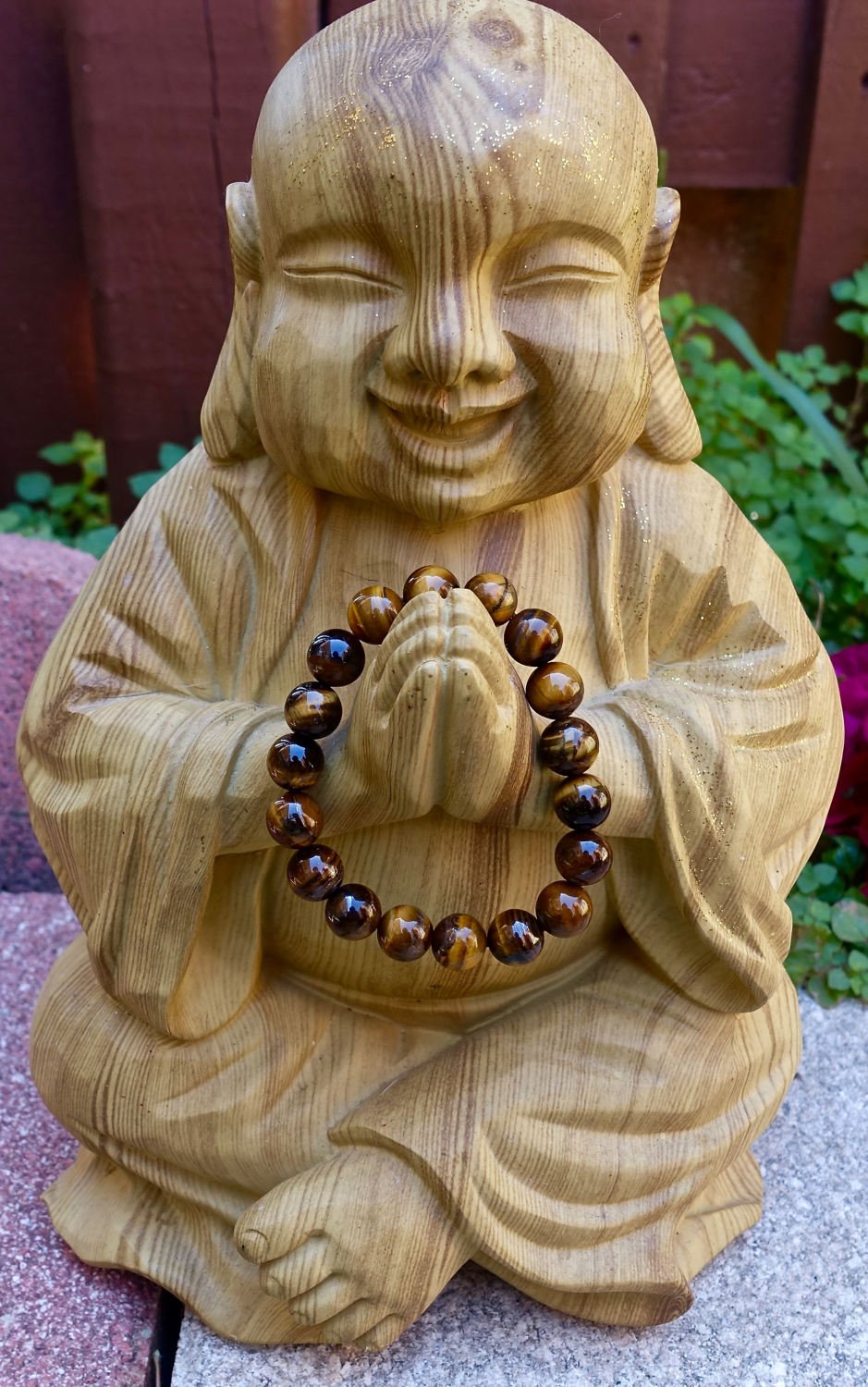 Yellow Tiger Eye Natural Bead Gemstone Bracelet-Bracelets-Magic Crystals