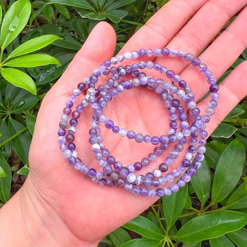 Natural Gemstone Beaded Bracelet Set