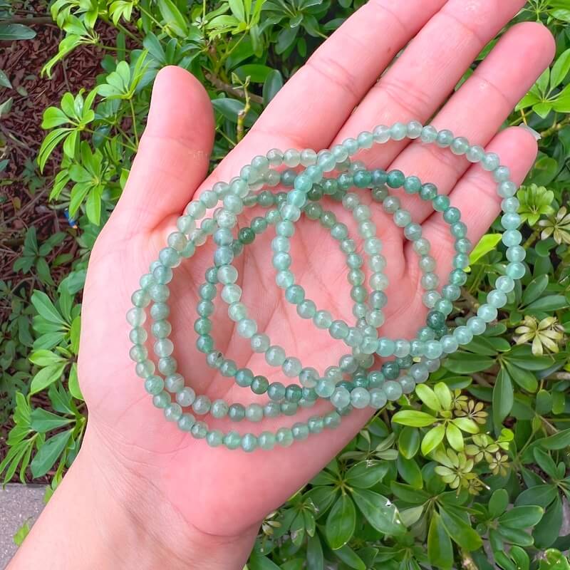 Natural Gemstone Beaded Bracelet Set