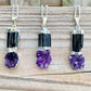 Looking for an Amethyst Necklace or Tourmaline Necklace? Amethyst and Tourmaline Pendant Jewelry and Amethyst and Tourmaline Necklace are available at Magic crystals. We carry genuine Amethyst, Tourmaline stones. This necklace is used for Money Stone, Cleansing Pendant, and Stress Relief. FREE SHIPPING available.
