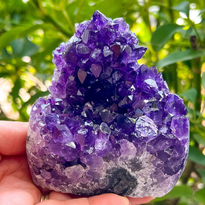 Polished Amethyst Geode Cluster - Cathedral Amethyst - Group 1