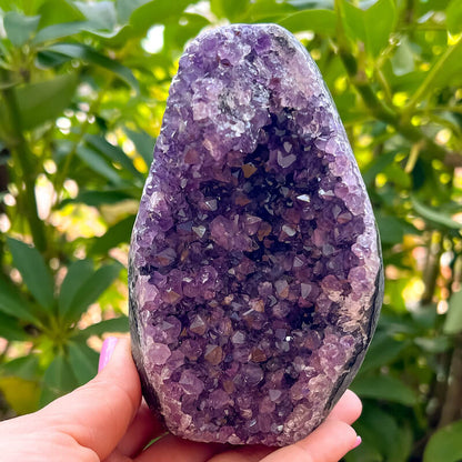 Small Polished Amethyst Druzy Cluster