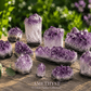 AMETHYST STONE. Natural Amethyst and Quartz Crystal Clusters, Uruguay AAA Quality. These are very high grade Amethyst Clusters with stunning color and crystallization. Shop Amethyst Stone Quartz Natural Gemstone Cluster at Magic Crystals. FREE SHIPPING AVAILABLE.