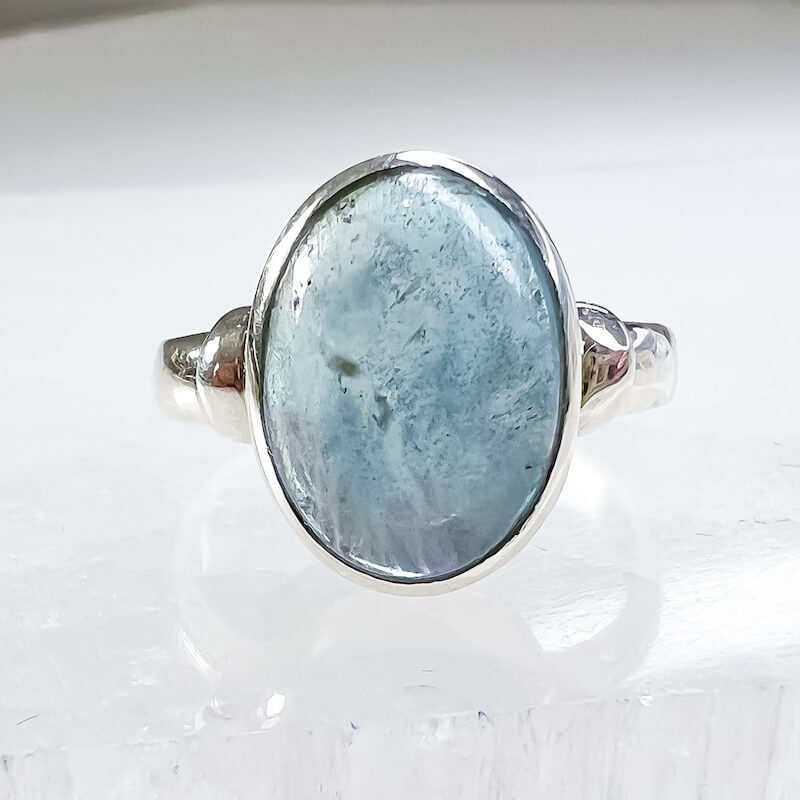 Shop for Aquamarine Gemstone Stone Ring, March Birthstone Healing crystal Ring, Aquamarine Sterling SilverJewelry at Magic Crystals. Aquamarine beaded ring are a great SOOTHING stone. Bracelets for Women, Aries gemstone. FREE SHIPPING AVAILABLE at magiccrystals.com