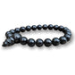 Looking for Black Agate Mala Beads Bracelet? Shop at Magic Crystals for Black Agate Jewelry. Black Agate Stone Bracelets are good for PROTECTION, SUCCESS, and COURAGE. lack Agate is a stone of strength. Natural Gemstone bracelets with Free Shipping available. Black Agate unisex bracelet. 8mm bracelet.