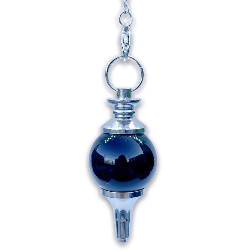    Black-Agate Sphere Pendulum. Find    Black-Agate Sphere Pendulum -    Black-Agate Pendant crystal pendulum dowsing when you shop at Magic Crystals. Black Pendulum.