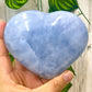 Looking for a Blue Calcite Heart? Shop at Magic Crystals for Blue Calcite Polished Carved Plate, Blue Calcite Stone, Blue Calcite Point, Stone Heart with free shipping available. Natural Blue Calcite Gemstone for TRANQUILITY and HEALING. Magiccrystals.com offers the best quality gemstones. Blue-Calcite-Heart-E