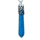    Blue-Turquoise-Pendant-Necklace. Stone Single Point Pendant Necklace. Single Point Necklace. MagicCrystals