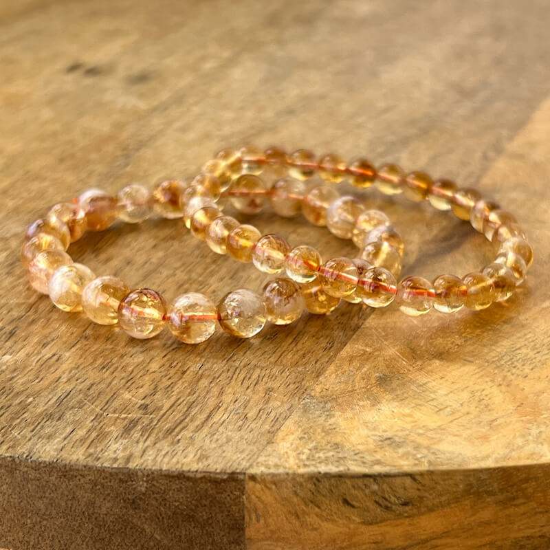 Shop Citrine Bracelet. Looking for grade aaa citrine Bracelet? Citrine Jewelry?  Find quality citrine gemstone when you shop at MagicCrystals gemstone and crystals store. November Birthstone Bracelet. 6mm 8mm Success ,Abundance ,Wealth Beaded Bracelets for Men Women  Jewelry , Custom Gift Box